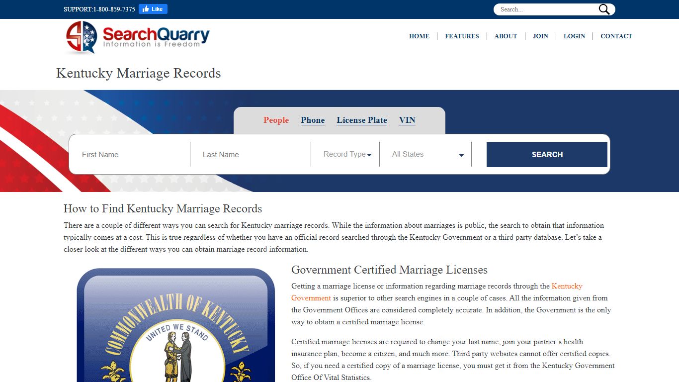 Free Kentucky Marriage Records | Enter a Name & View ...